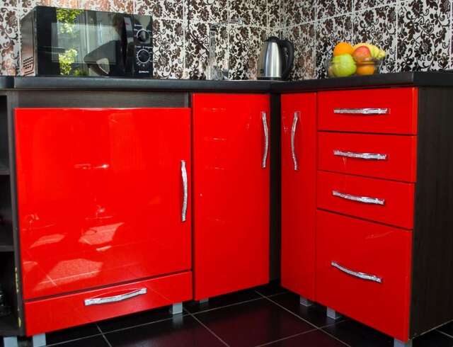 Апартаменты Modern Red Apartment Львов-19